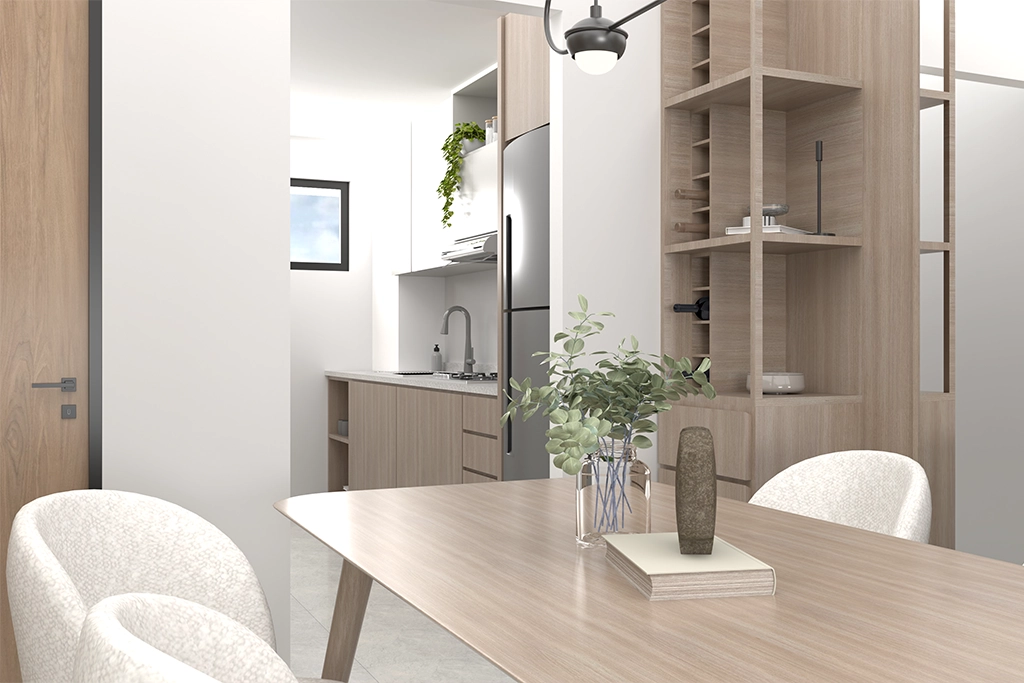 Vista alternativa del comedor Colibrí 10