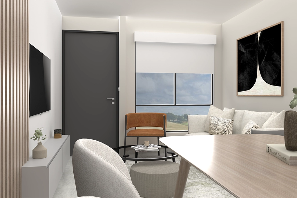 Sala del modelo Colibrí 10